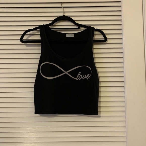 Infinity Love Crop Top - Picture 2 of 2